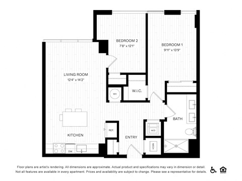 64 H Street SW Studio-3 Beds Apartment for Rent - Photo Gallery 97